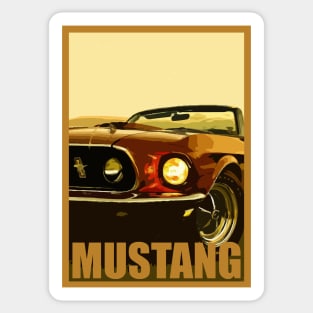 MUSTANG Sticker